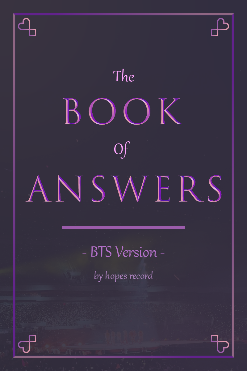 Book of Answers BTS Version by hopes_records